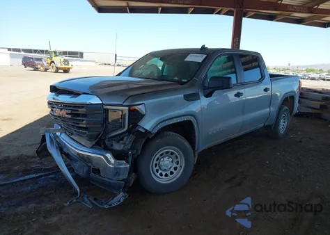 2024 GMC Sierra 1500 4Wd Short Box Pro из США, поврежденный, VIN 3GTPUAEK5RG304775